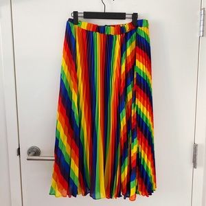 MICHAEL MICHAEL KORS | Rainbow Pride Pleat Skirt